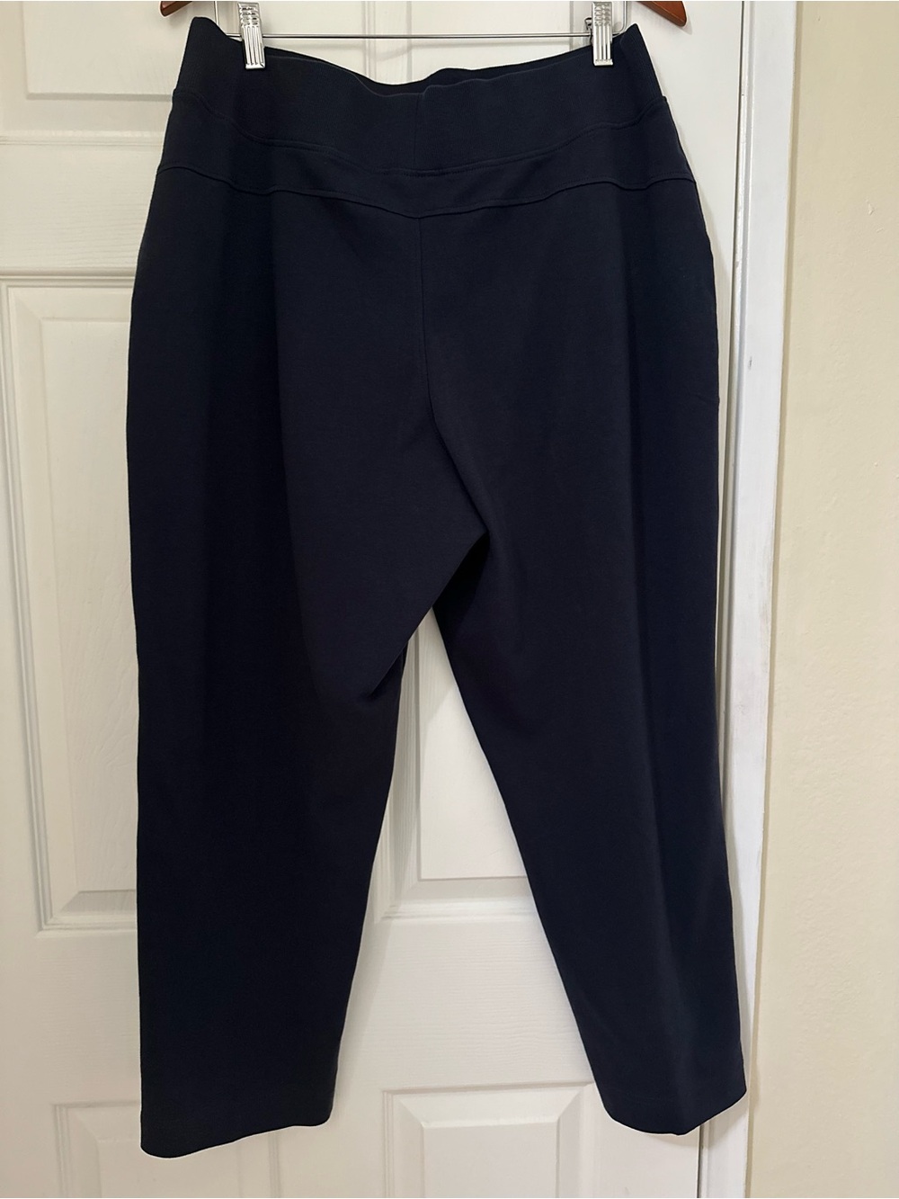New W/ Imperfections Pact Sz XL Navy Organic Cotton Airplane Tapered Leg Pant - Picture 9 of 13